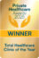 Certificated by - Winner Total Healthcare Clinic of the Year Private Healthcare Awards 2025